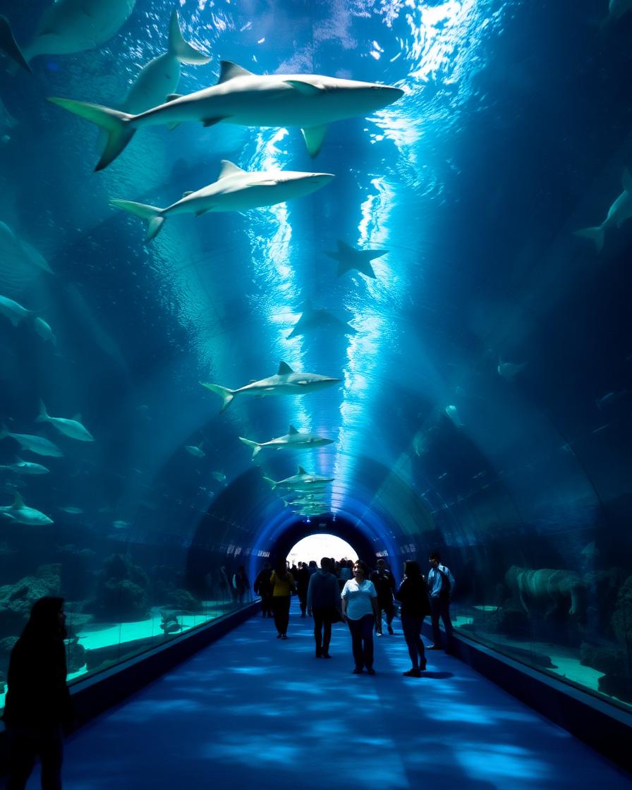 Dubai Aquarium & Underwater Zoo in The Dubai Mall, Dubai