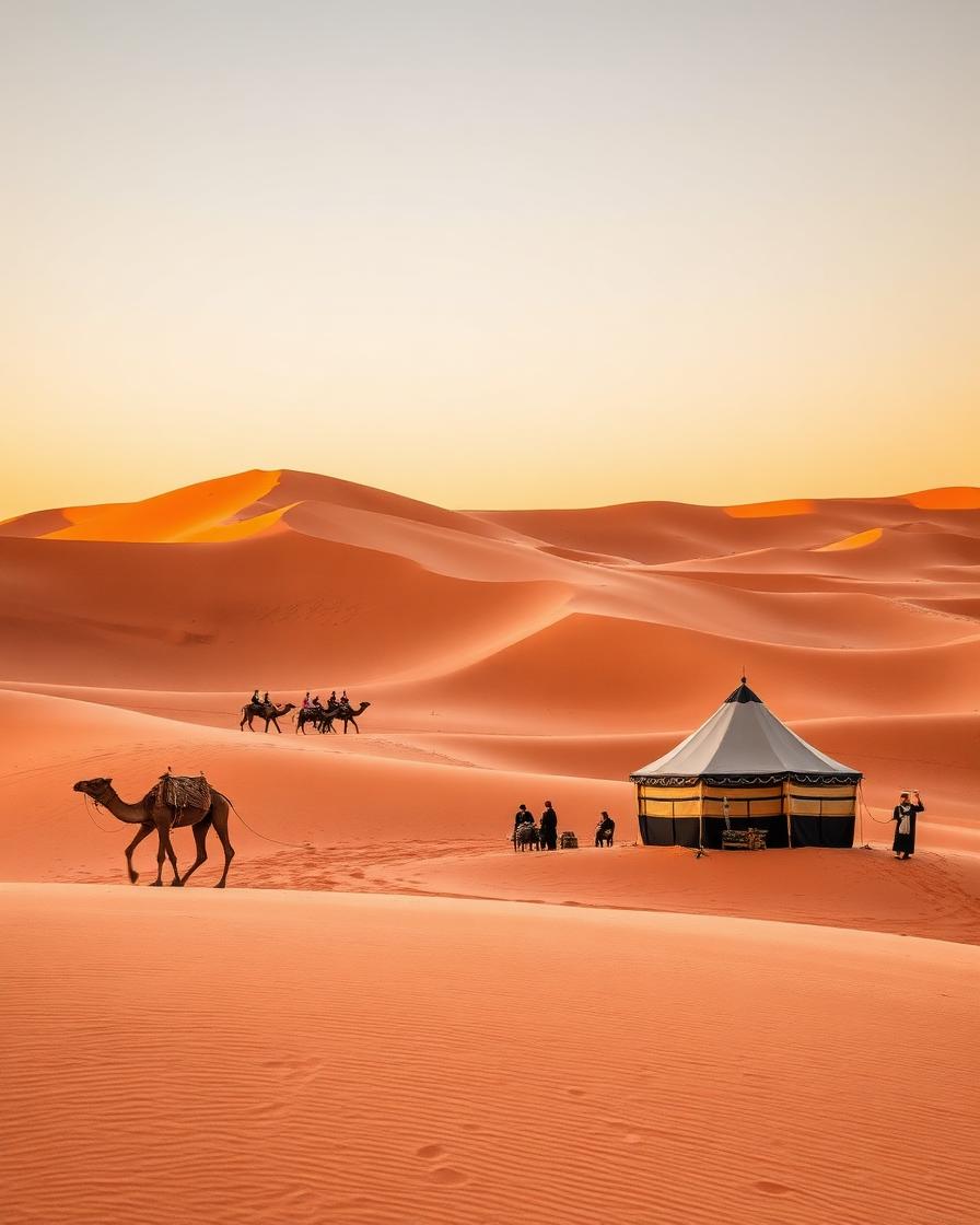 Evening Desert Safari with BBQ Dinner in Al Marmoom Desert, Dubai