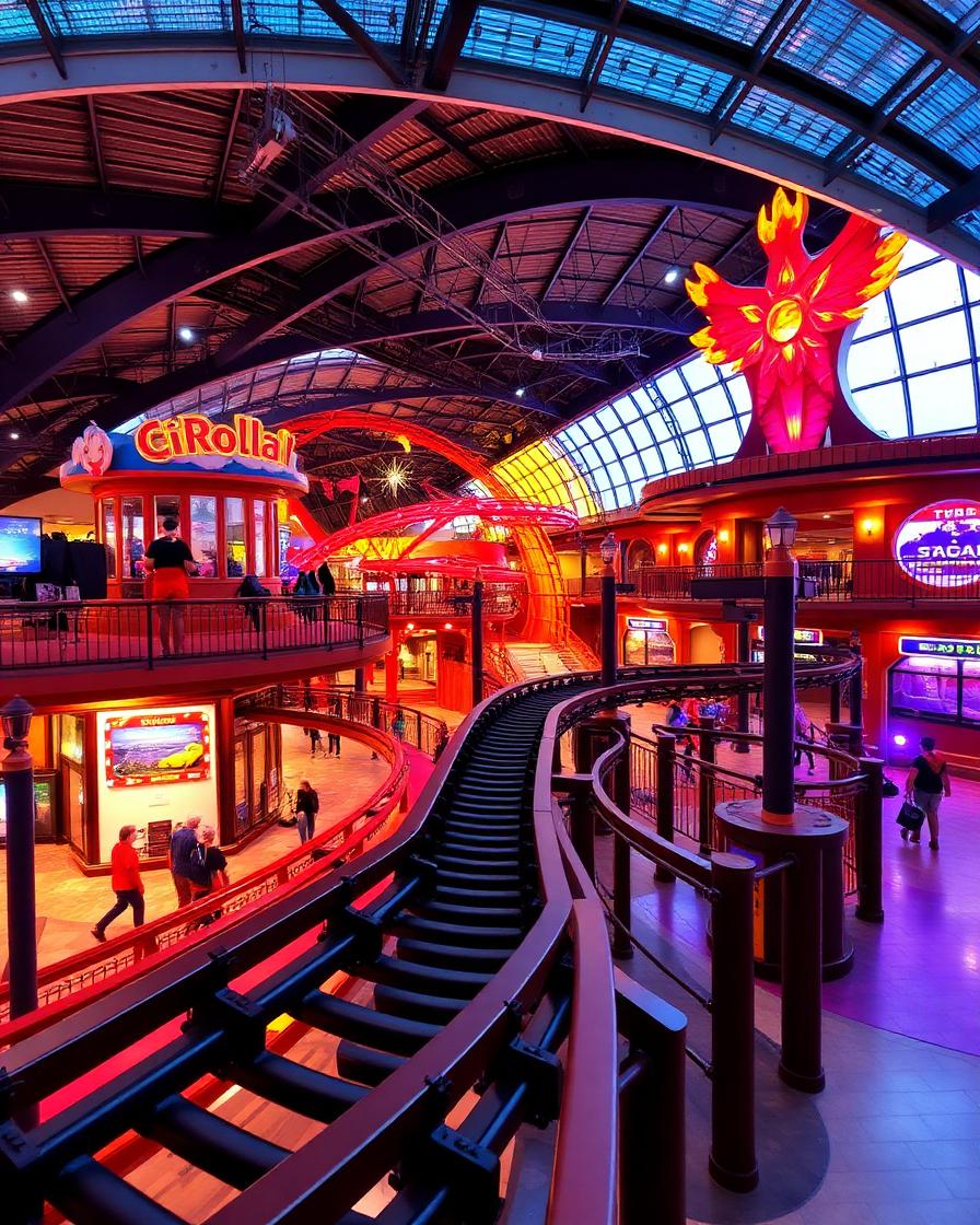 IMG Worlds of Adventure in City of Arabia, Dubai
